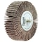 Weiler 3" x 1" Tiger Coated Abrasive Flap Wheel, 1/4"-20 Threaded  Stem, 60AO 52621 - alternate 2